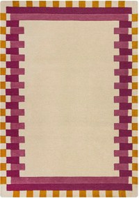XXXLutz VLNENÝ KOBEREC, 160/230 cm žltá, ružová Flair Rugs - Online Only bytové doplnky - 003165041102