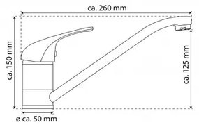 Eisl NI182CR - Drezová batéria GRANDE VITA CLASSIC v lesklom chróme
