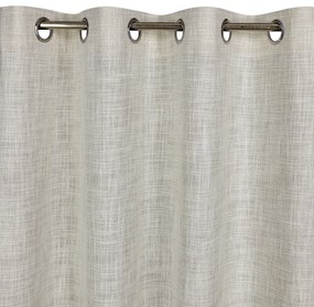 ZÁVES NA KRÚŽKOCH ROMA 140X250 CM PRÍRODNÁ