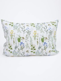 Krepová obliečka na vankúš Renforcé 70 × 90 cm - Bianca biela