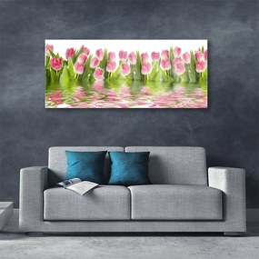 Obraz plexi Tulipány rastlina príroda 125x50 cm