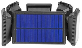 5 panelová otočná 300 LED- ová solárna lampa