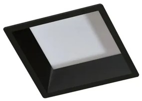 LED svietidlo Aida S9W do sadrokartonu čierne