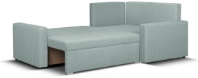 Rozkládací rohová sedací souprava MODO Mentolová