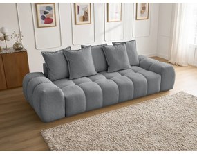 Tmavosivá ženilková pohovka 278 cm Everest – Bobochic Paris