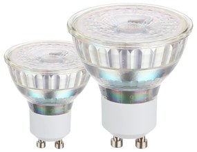 EGLO LED žiarovka, GU10, 4,5 W, 345lm, 3000K, denná biela, 2ks