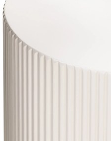 Odkládací stolek Ermanno 35 cm šedý/béžový