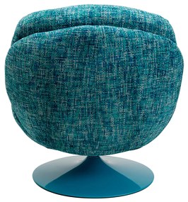 Cosy otočné kreslo modré