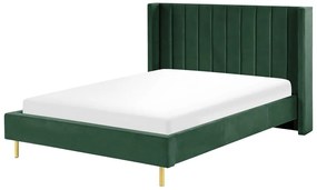 Manželská posteľ 140 cm Vue (zelená) (s roštom). Vlastná spoľahlivá doprava až k Vám domov. 1076450