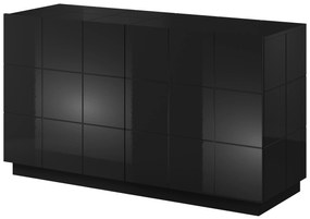 Cama Čierna komoda Reja 2D