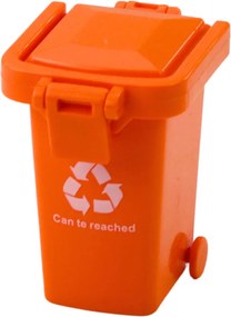 LEAN Toys Svetlá mestského smetiarskeho auta Zvuky oranžová