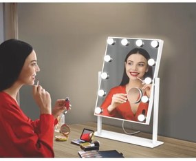 Immax 08984L - LED Stmievateľné kosmetické zrkadielko MUST HAVE LED/12W/230V