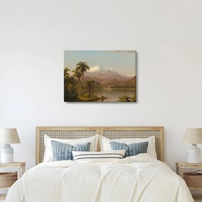 Obraz - Frederic Edwin Church, Tamaca Palms, reprodukcia (70x50 cm)