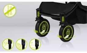 Lionelo - Kombinovaný kočík 2v1 MARI TOUR Sivý kameň