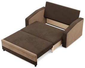 Pohovka ORION hnedá / cappuccino