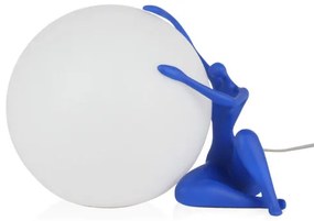 Dizajn svietidlo WOMAN HAGGING BLUE