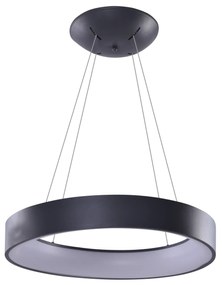 Moderný luster Solvent R 110 sivé s diaľkovým ovládačom