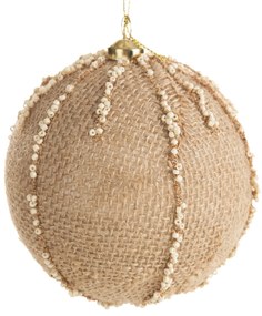 VIANOČNÁ BANKA NA STROMČEK SADA 6 KS (FI) 10 CM VZOROVANÁ