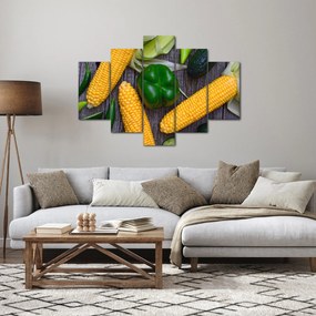 Obraz zeleniny (150x105 cm)