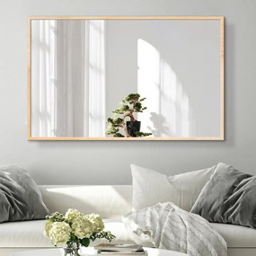 Zrkadlo Forma Wood Rozmer zrkadla: 50 x 100 cm