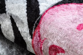 Dywany Łuszczów, Detský kusový koberec Junior 51595.801 Africa, 160x160 (priemer) kruh, viacfarebná, detská izba