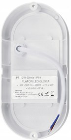 BERGE Prisadené stropné LED svietidlo 24W - neutrálna biela