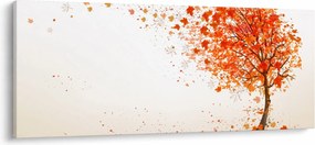 Obraz - Strom vo vetre (120x50 cm)