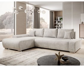 InternetovaZahrada Rozkladacia pohovka Iseo 260 cm béžová