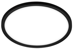 Briloner 3642-415 - LED Kúpeľňové stropné svietidlo SLIM LED/19W/230V IP44 čierna BL1191