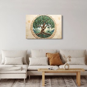 Obraz – Prepletený strom života (90x60 cm)