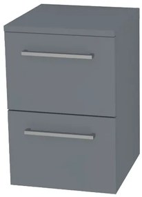 Mereo, Mereo Bino, kúpeľňová skrinka spodná 50 cm, Multidecor, Monumentálna sivá, MER-CN694MSO1