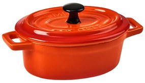 C'EST SI BON Mini kastról oválny - oranžová