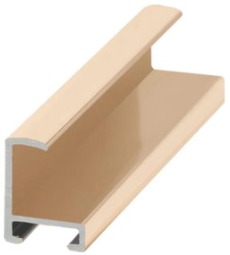 DANTIK rám na obraz 29,7x42 | ALU Zlatá lesklá (Plexi Čiré)