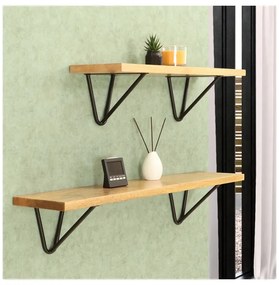 Polica na stenu s konzolou Dina 125 cm MANGO