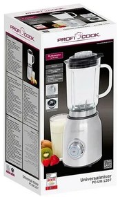 ProfiCook UM 1207 stolný mixér, strieborná