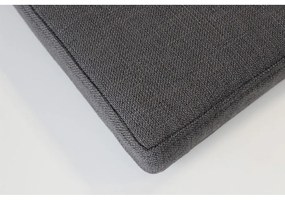 Tmavosivý vankúš na sedenie Germania Madeo, 72 x 33 cm