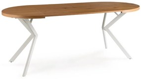 Stôl RENO 90–190 cm Dub Zlatý/Biely