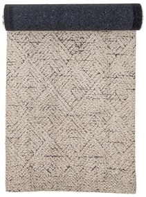 Krémový behúň s prímesou bavlny 75x245 cm Saxo – Bloomingville