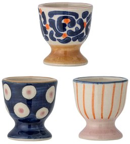 Stojančeky na vajíčka v súprave 3 ks z kameniny Eviaya – Bloomingville