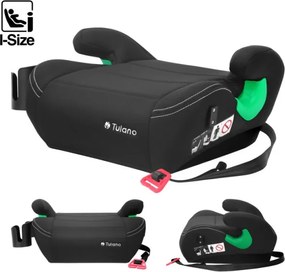 Detský podsedák do auta Cabby 25 čierny