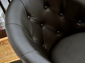 Kreslo Lush 3 (čierna + zlatá). Vlastná spoľahlivá doprava až k Vám domov. 1110206