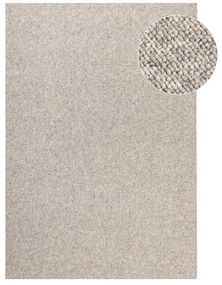 Sivokrémový prateľný koberec 160x230 cm Rocco Dark Cream – Elle Decoration