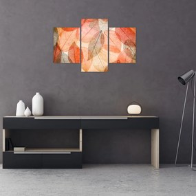 Obraz maľovaného jesenného lístia (90x60 cm)