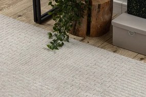 Koberec TEXTURA 488.21.LA110 Osta sivý / béžový