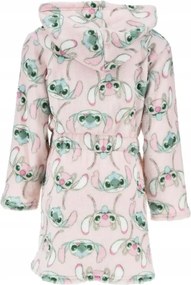 Dievčenský fleece župan s kapucňou Lilo &amp; Stitch, EU 104