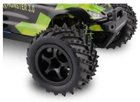 Overmax - RC auto X-MONSTER 3.0 na diaľkové ovládanie 1700 mAh Čierna/Zelená
