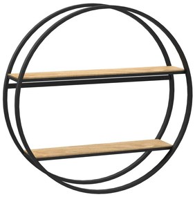 Nástenná polica SHELF pr. 62,5 cm dub