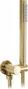 Rea Foss/Cliff, podomietková sprchová súprava + inštalačný systém BOX, zlatá matná, REA-P5647