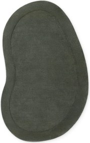 Tmavozelený ručne tkaný koberec s prímesou vlny 125x200 cm Kari Organic – Villeroy&amp;Boch