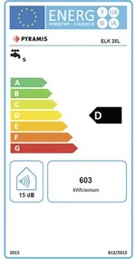 Elektrický bojler Pyramis 25 l ELK 25L